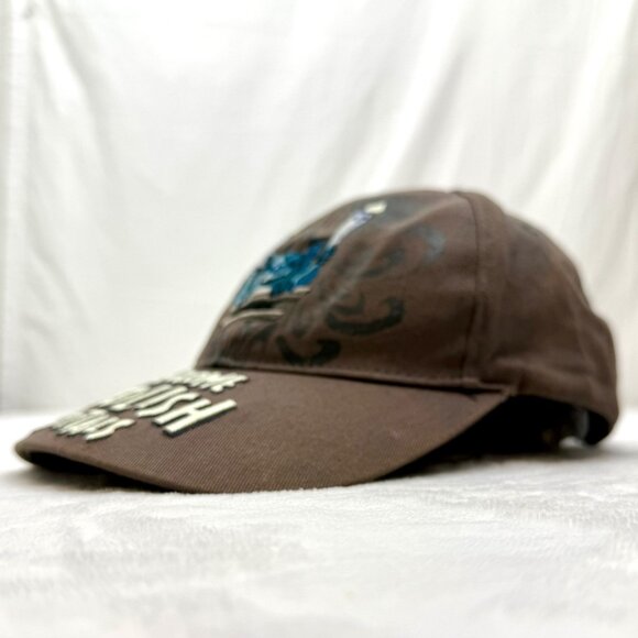 Disney Haunted Mansion Welcome Foolish Mortals Gargoyle Adj Youth Cap Gray (A) - Picture 7 of 12